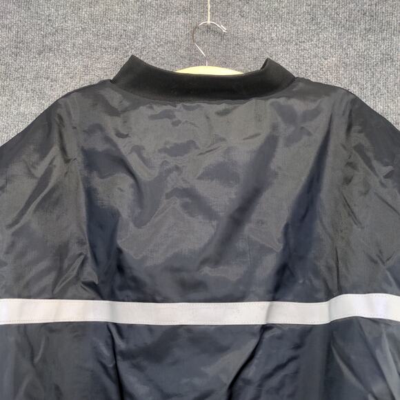 FedEx Stan Herman Men's Quilted Work Uniform Jacket Coat Black 3XL Hooded - Picture 4 of 13